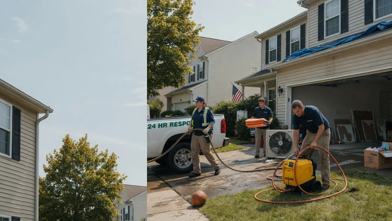 Emergency Water Damage Restoration in Hubert, NC near me